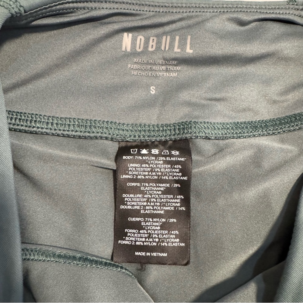 NOBULL Pace 3 Everyday Shorts Balsam Sage Green Athletic Workout Gym Shorts S - Picture 9 of 11